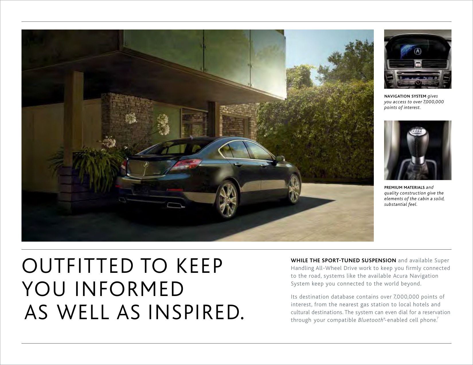 2014 Acura TL Brochure Page 7